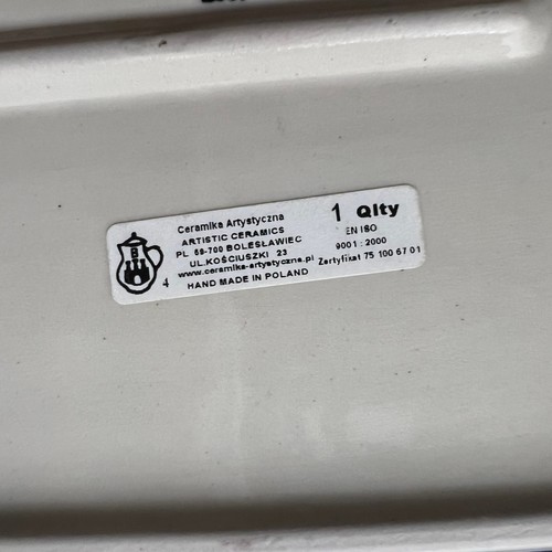 Unikat 1497 Ultimate Backformen Schmetterling Stechpalme 10" Bäcker blau Boleslawiec Polen - Bild 7 von 10