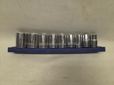 DEEP WELL CHROME VANADIUM METRIC SOCKET SET