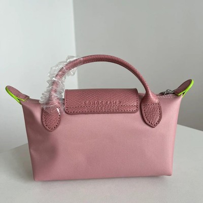 Longchamp Le Pliage XS Sakura Pink Shoulder Mini Bag pouch Outlet