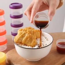Dressing Pot To Go Salad Lunch Screw Top Container