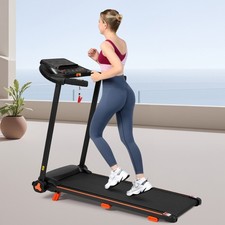 New 2.5HP Folding Treadmill, Incline, Heart Rate, Bluetooth, 300lb Capacity Home