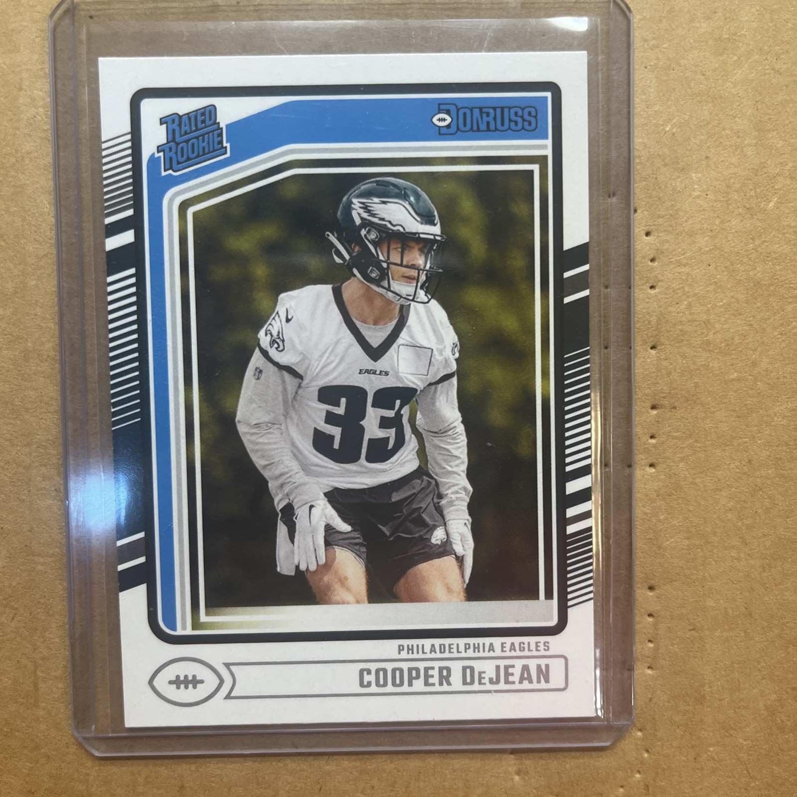 2024 Donruss Football #305 Cooper Dejean Rated Rookie Base (RC) EAGLES