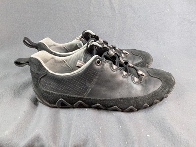 Ecco Dayla Sneaker Women's Size 37 6 Black Leather Lace Up Walking Shoe S15