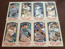 2016 Topps Gypsy Queen MINI Seattle Mariners Base Team Set NO SP 8 Cards