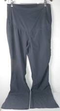 Med Couture Plus One Maternity Women  s Small S Petite Gray Scrub Pants 8727
