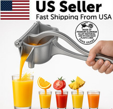 Heavy Duty Metal Manual Juicer Fruit Juice Squeezer for Pressing Lemons Oranges