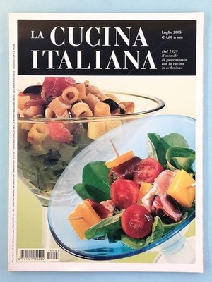 La Cucina Italiana Nr. 7. Juli 2005 Zeitschrift für Haute Gastronomie