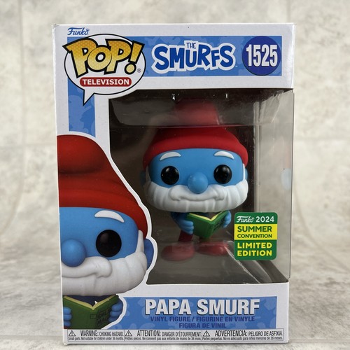 Funko Pop! LOS PITUFOS PAPÁ PITUFO #1525 SDCC 2024 EXCLUSIVO CONVENCIÓN DE VERANO NUEVO - Imagen 1 de 7