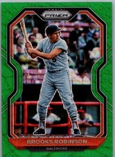 2021 Panini Prizm #59 Brooks Robinson Green Wave Prizm