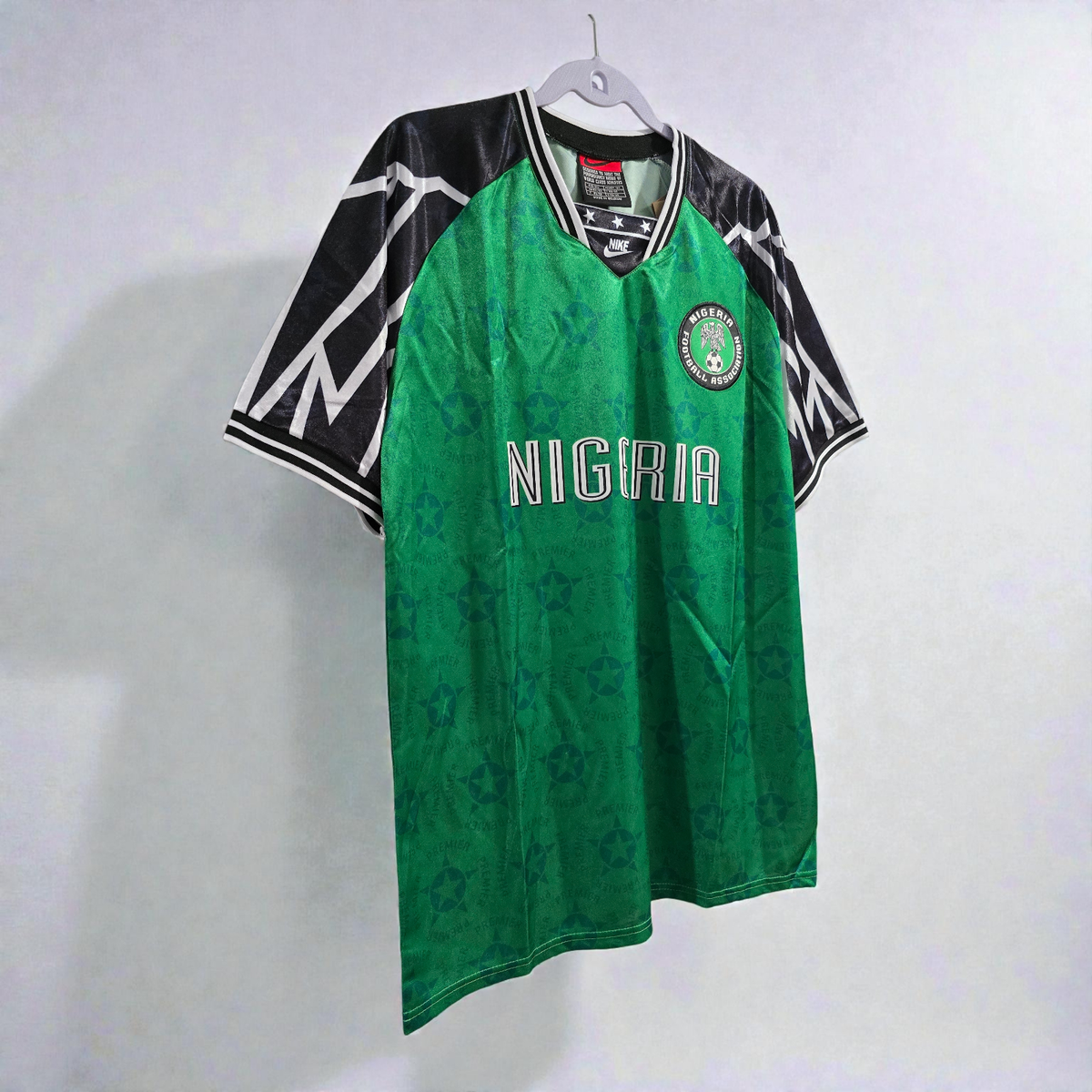 NIGERIA Home - FIFA World Cup 94/95 - Soccer - OKOCHA # 10 - 2XL