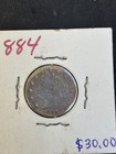 1884 USA LIBERTY NICKEL Error /Damage — photo 4