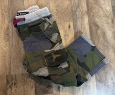 Mini Boden Camo Cargo Pants Boys Size 3-4y