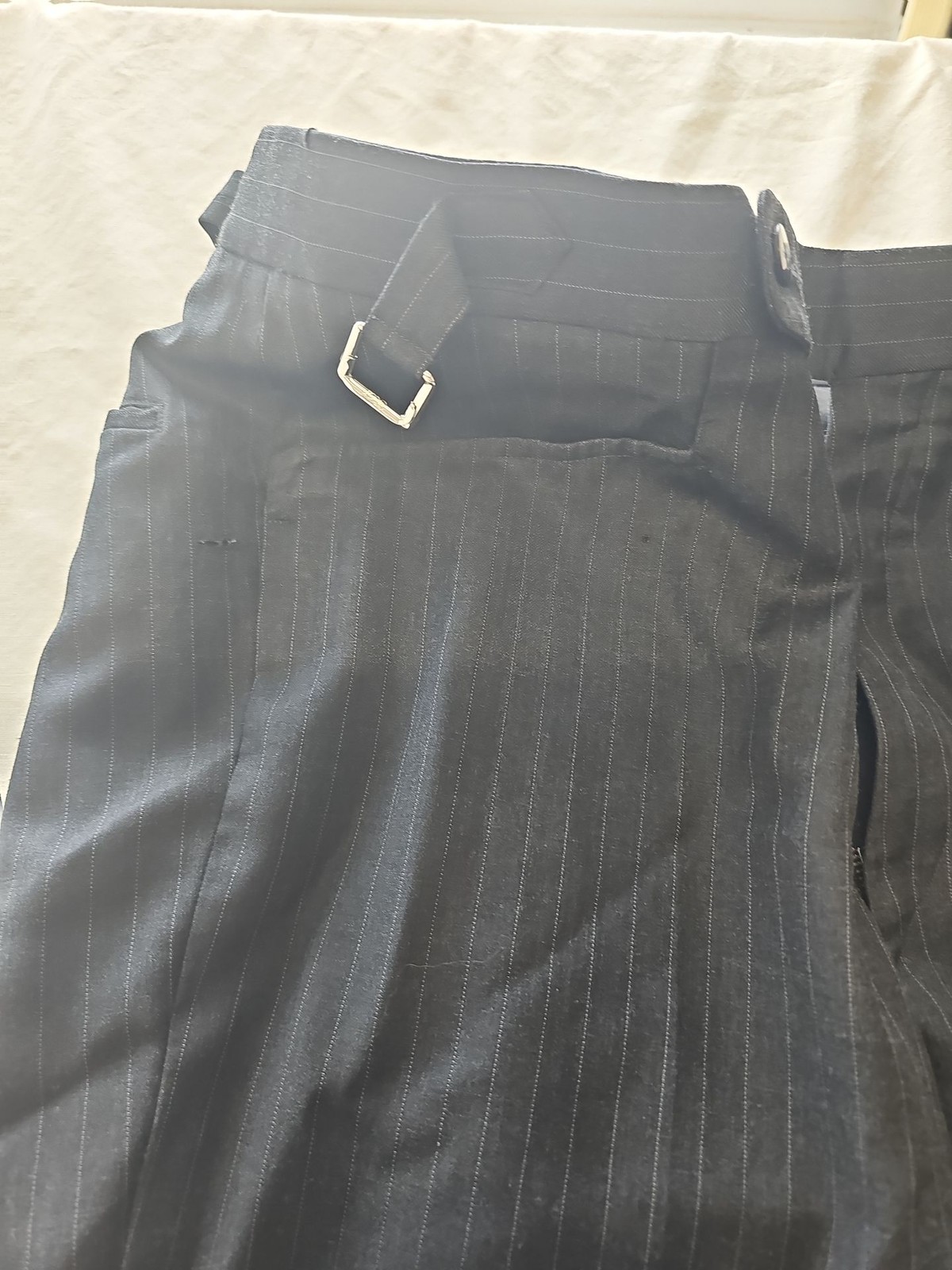 Bespoke J. NAGAE Tailored Pinstripe Trousers - 2006 Vintage  420 image 4