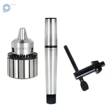 Heavy Duty 5/8 Drill Chuck With K32 Chuck Key And Mt2 Shank 2 Morse Taper"