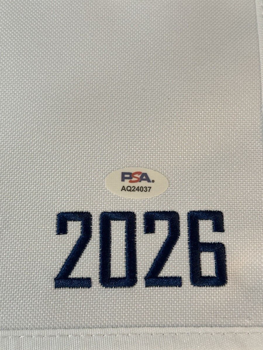 Viktor Hovland Signed 2026 Players Championship Flag Autographed