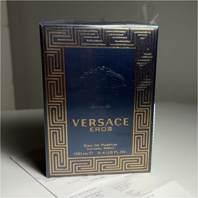 Versace Eros Eau de Parfum Spray 100 mL 3.4 oz Regular Size for Men