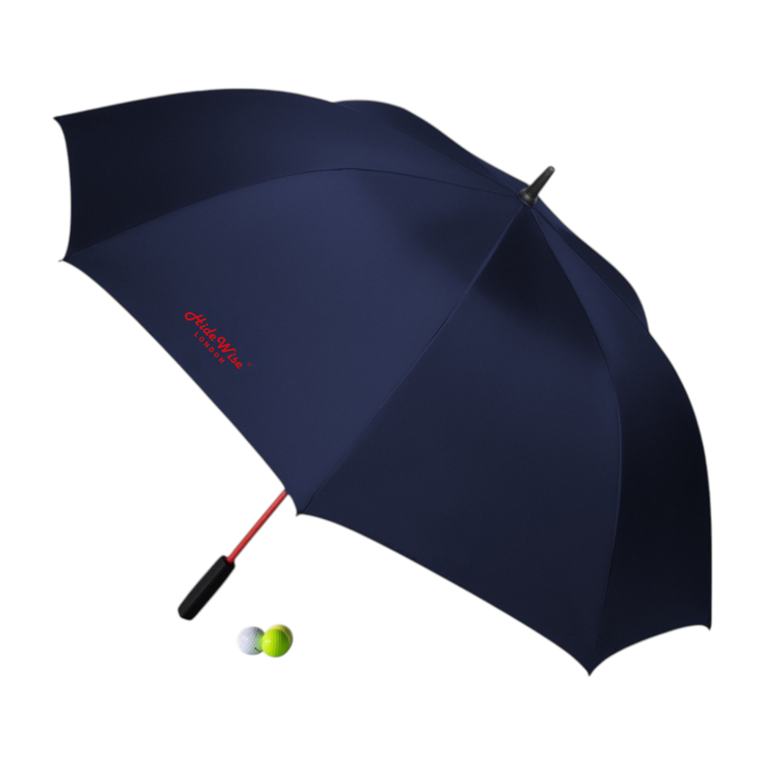 Golf Umbrella Windproof Strong Large Sun UV Golfer Gift Brolly Navy Blue