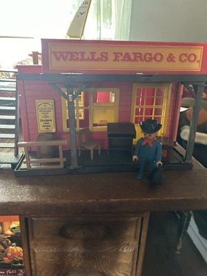 Playmobil 3431 Wells Fargo & Co  Vintage Western Playset 