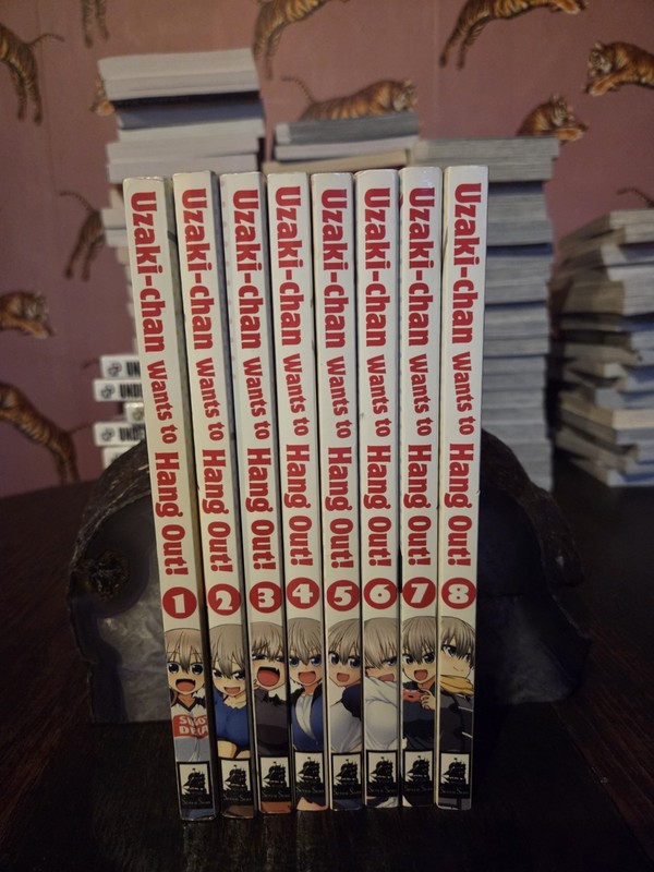 Uzaki Chan Wants to Hang Out Manga Series Volumes 1-8 English