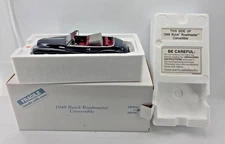 Danbury Mint 1948 Buick Roadmaster Black Convertible 1:24 Has Issues