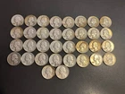 32 Washington Quarters 90% SILVER 1939-1964