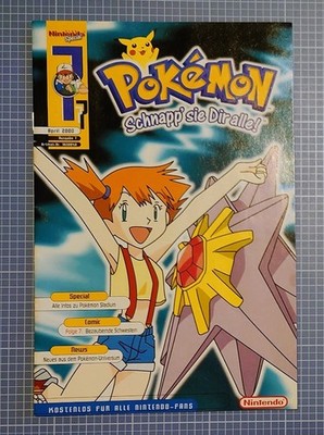 Pokemon Nintendo ''Schnapp sie dir Alle'' Comic April 2000 Ausgabe 7