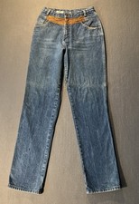 Vintage Rocky Mountain Jeans Womens 31/11 Fits 28x33 Bareback Western READ