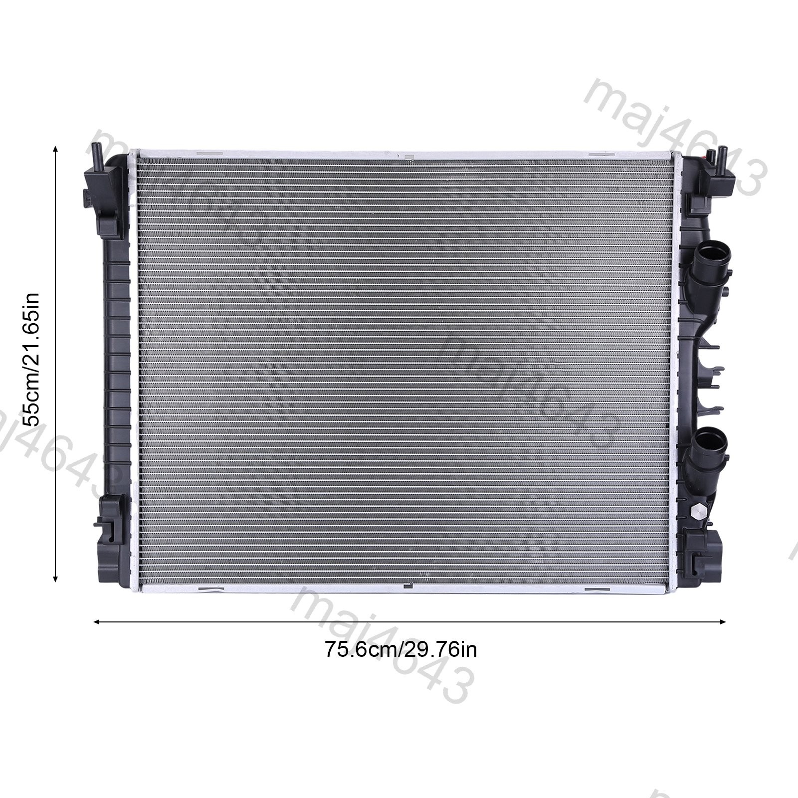 670109996 For Maserati Ghibli Levante Quattroporte Water Radiator 2014-2020