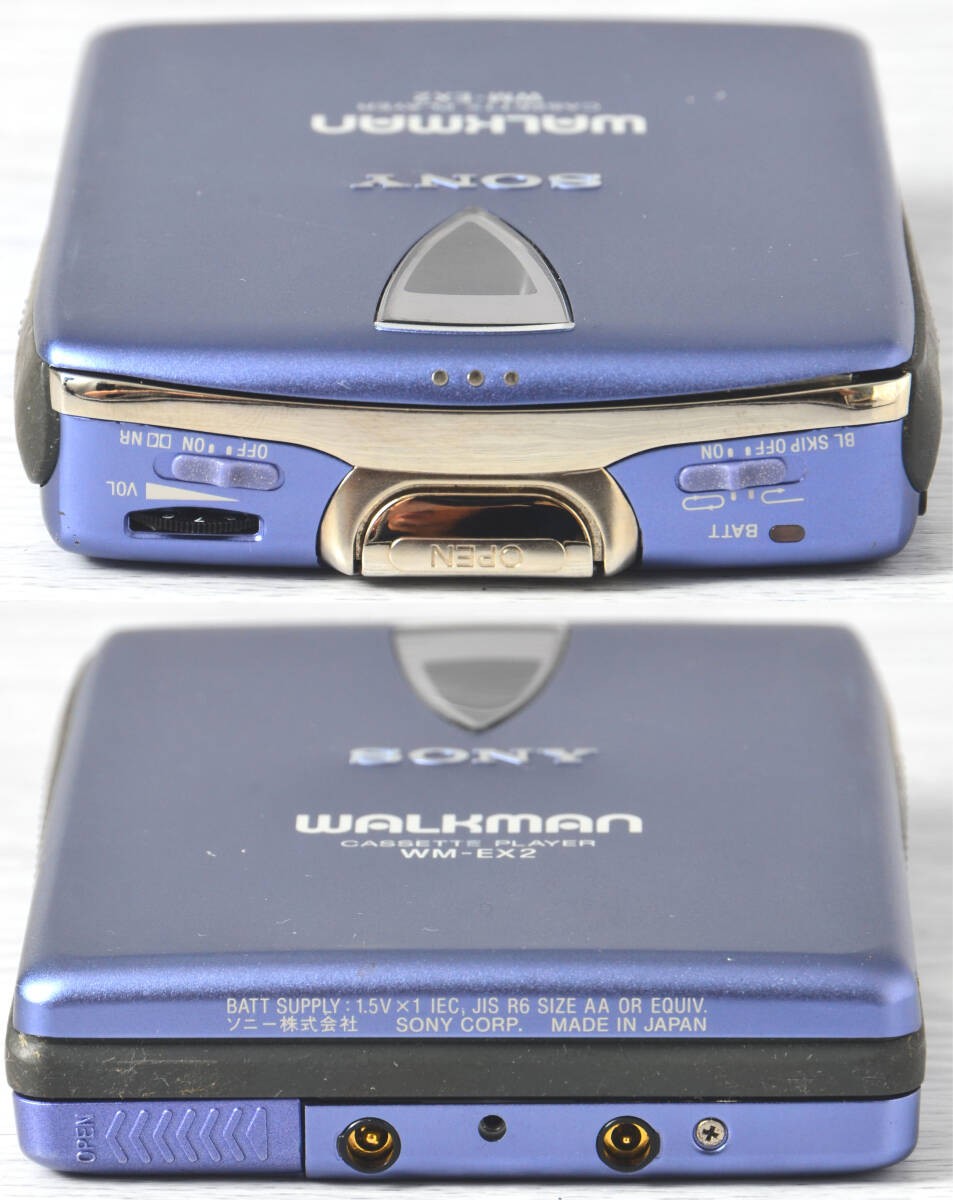 【美品DE可動品】SONY Cassette WALKMAN WM-EX2 Sony WM-EX2 ▷ Walkman.land
