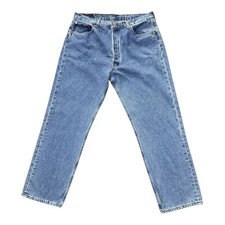 Vintage 90s Levis 501 Jeans Mens Actual 35x29 Made in USA Button Fly