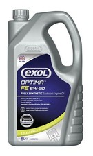 EXOL FULL SYNTHETIC F 5W20 ENGINE OIL FULLY APPROVED FORD ECO-BOOST ENGINES 5 L 8.00 per litre