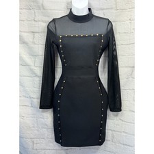 Girl in Mind Bandage Bodycon Dress Black Size 8 Sexy Party Whimsygoth Romantic