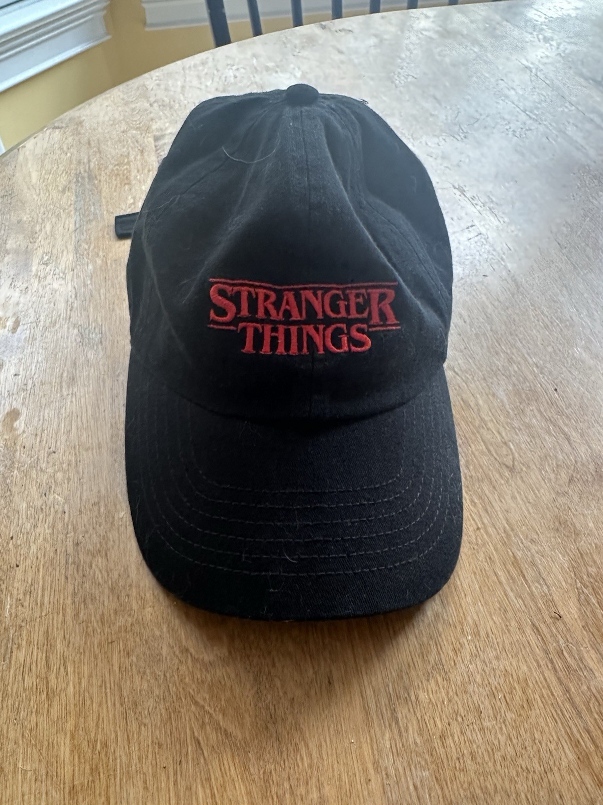 STRANGER THINGS ADJUSTABLE BASEBALL HAT - image 1