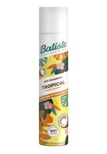 Batiste Dry Shampoo in Tropical 200ml Coconut & Floral Fragrance No Rinse Spray