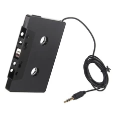 3.5mm AUX Audio Cassette Tape Adapter Play Music CD Player Converter for Car c