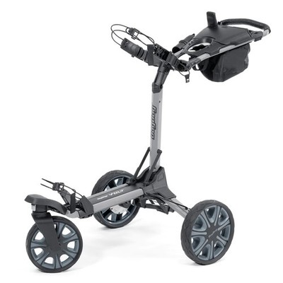 New Bag Boy Golf Volt Electric Cart Silver/Black W/Free Cart Seat
