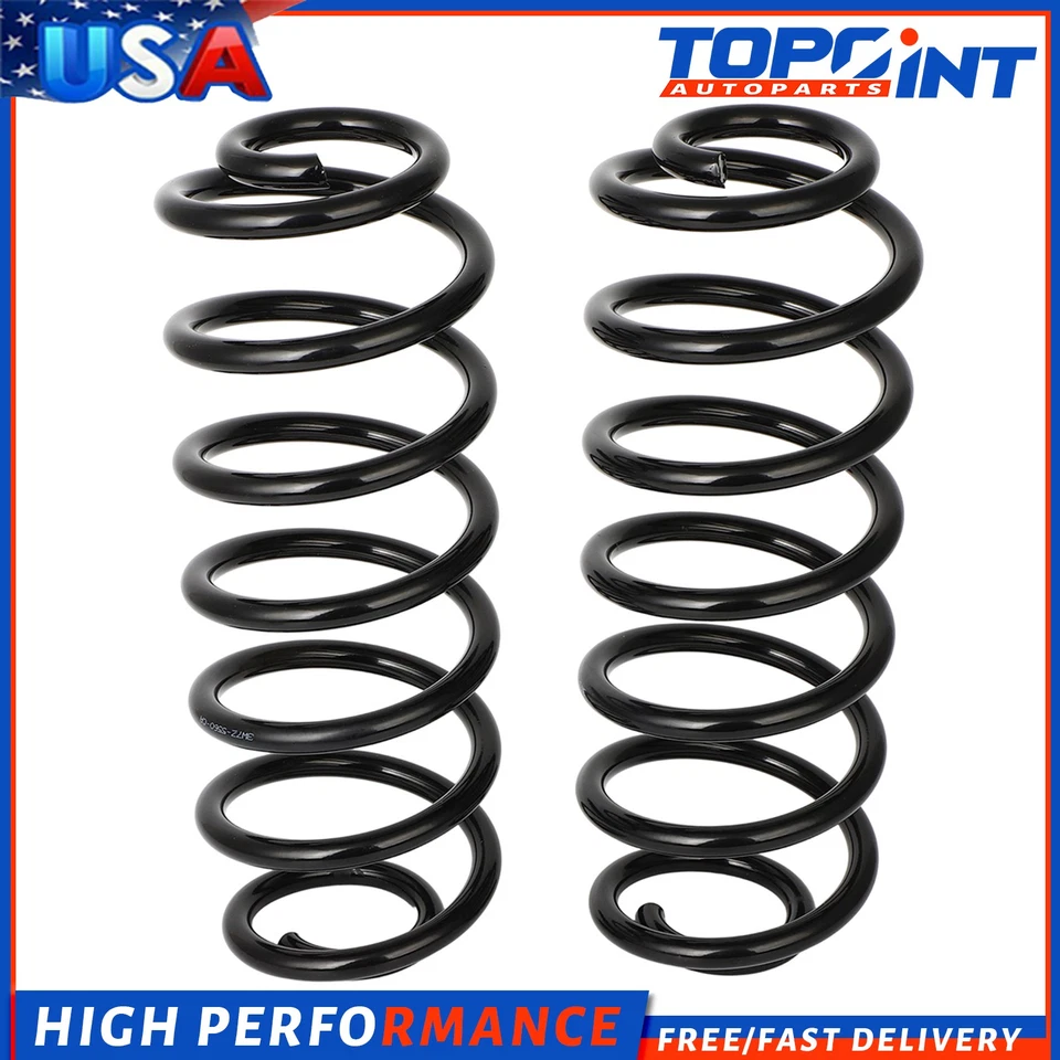 Rear Coil Spring Set of 2 For Ford Crown Victoria 98-11 Lincoln Town Car Mercury Foto 3 de 4