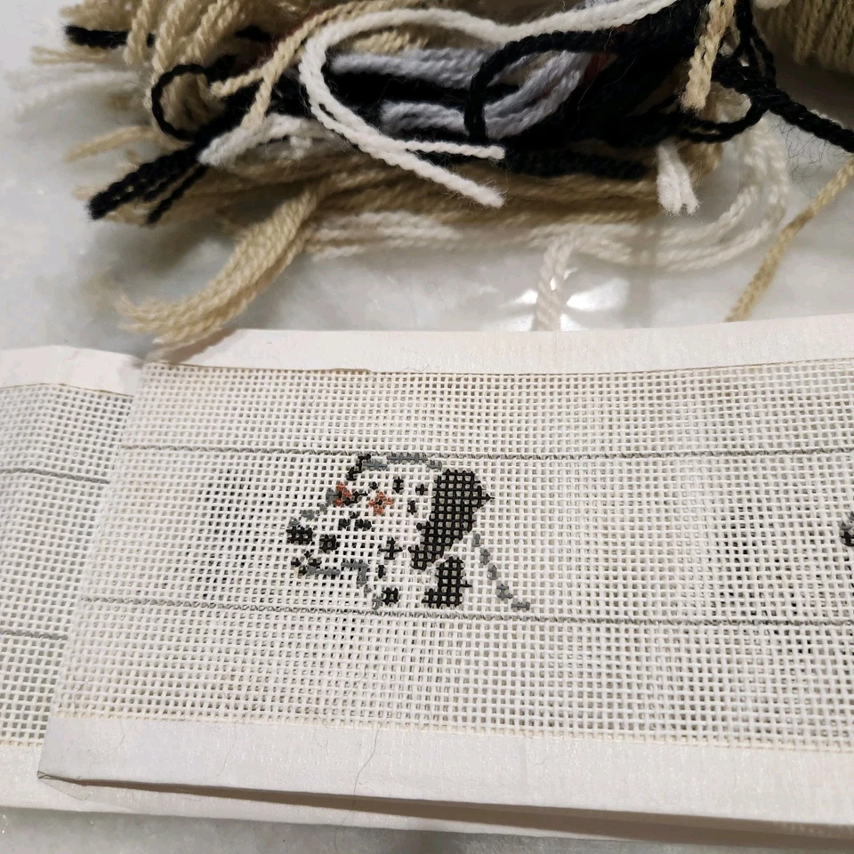 Hand Painted Needlepoint DALMATION DOG BELT Canvas Yarn KIT Sign Of The Arrow - Image 3 of 4