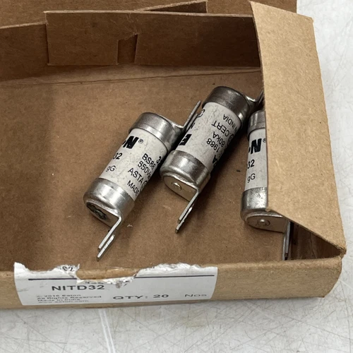 EATON NITD32 550V 32A INDUSTRIAL FUSE LINK NEW IN BOX VAT INCLUDED PACK OF 2