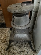 stufa a legna in ghisa usata