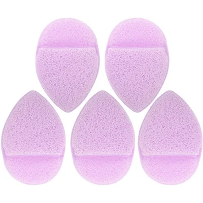 5 Pcs Tampons De Démaquillant Réutilisables Éponge Nettoyante Pour Visage - Photo 1/4