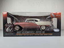 Highway 61 1957 Oldsmobile Super 88 118 Diecast Rosecream 50446 Nib