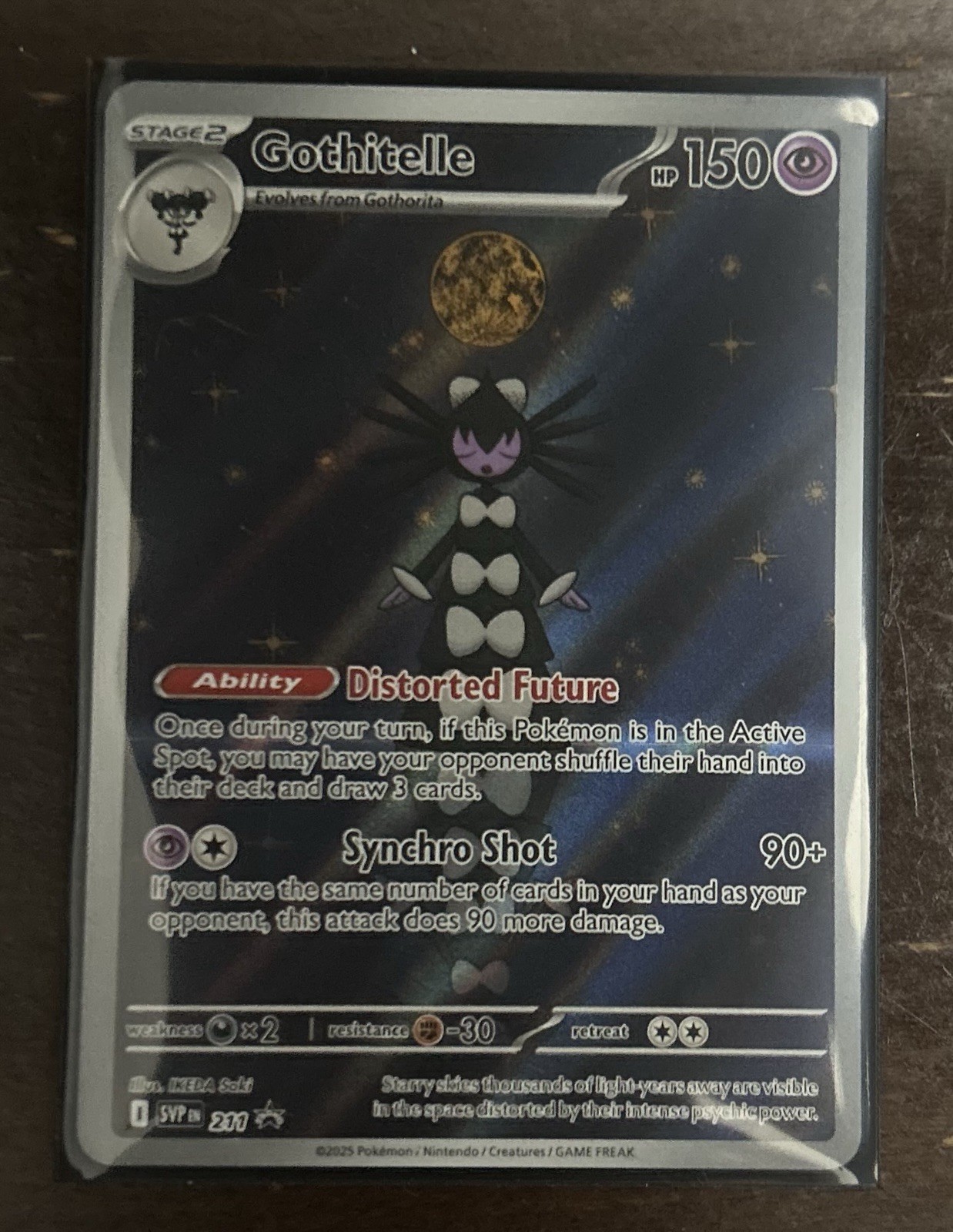 Pokemon Card TCG Gothitelle White Flare Promo 211 - Mint