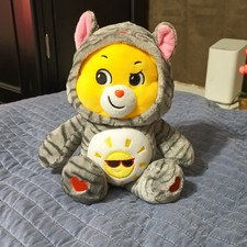 Care Bears Funshine Bear Kitty Cat Hoodie Costume Plush 12" Stuffed Toy 2021