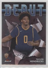 2023-24 Topps Finest Debut Taylor Hendricks #D-7 0tp5