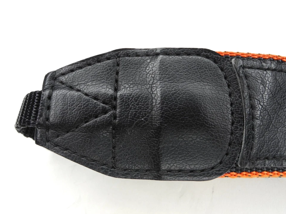 Correa para el cuello para cámara Sony Alpha negra/naranja/blanca 1 5/16" Foto 3 de 4