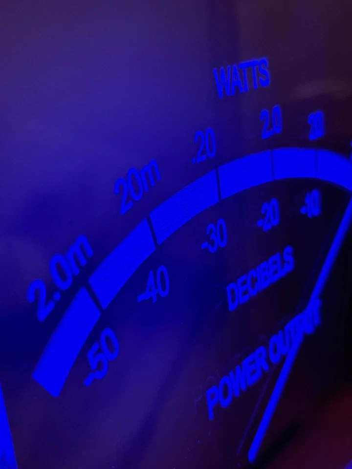 McIntosh Power Amplifier Audiophile Led Sign W/base Hot Item - Image 4 of 4