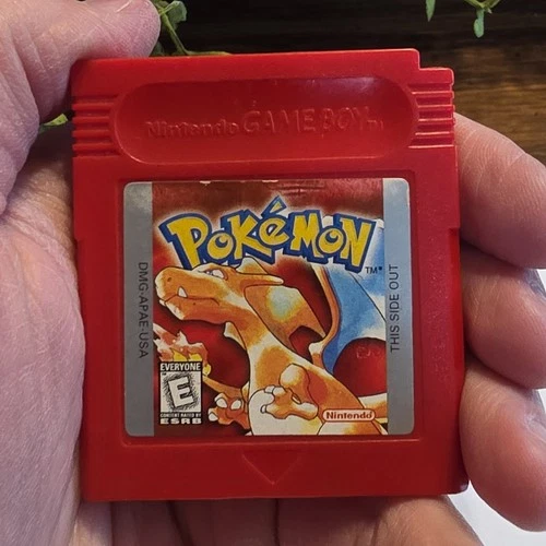 Nintendo Game Boy Pokémon Red Version, Authentic, Tested, Saves