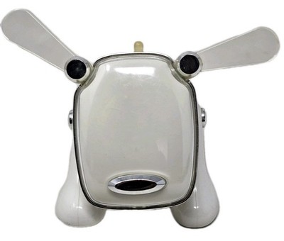 Hasbro Sega i-Dog Robotic Music Interactive Dog Speaker Toy White 2005 - Works