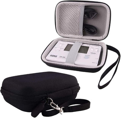 Hard Carrying Case Compatible with Korg TM60BK/TM-50 Tuner Metronome,Kliq Metrop
